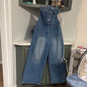 High-Waisted Blue Jeans VICI